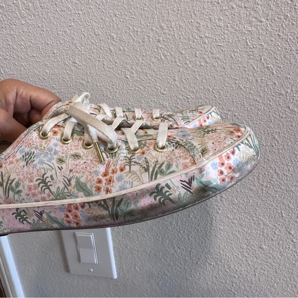 *SOLD* Keds x Rifle Paper Co. Kickstart Meadow Print Lace Up Sneaker Size 7.5 - Picture 9 of 15